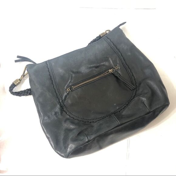 The Sak Black Leather Hobo Bag - Picture 2 of 4